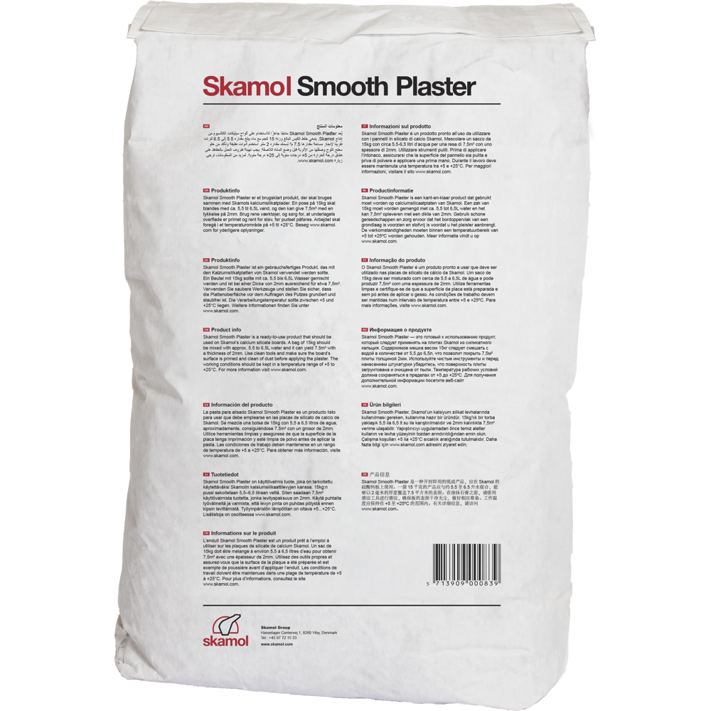 Skamol Smooth Plaster